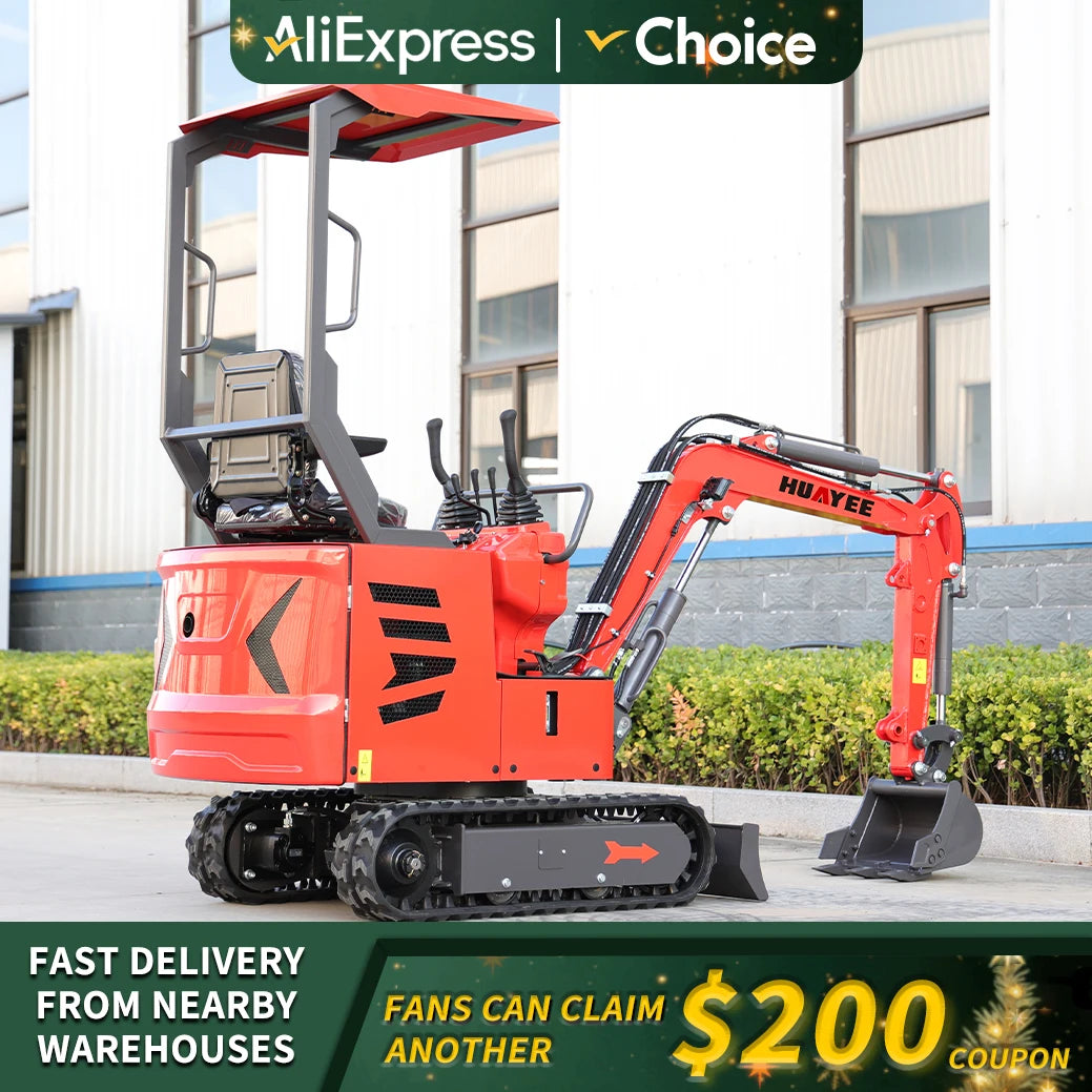 1 Ton Mini Excavator