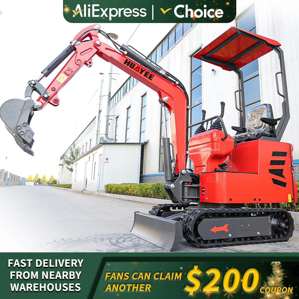1 Ton Mini Excavator