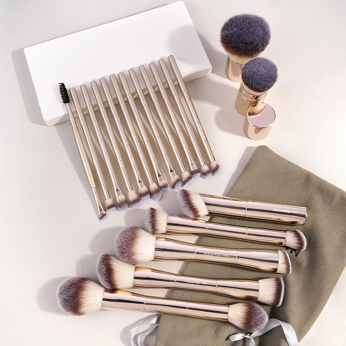 QAE 20pcs/set Pro Makeup Brushes