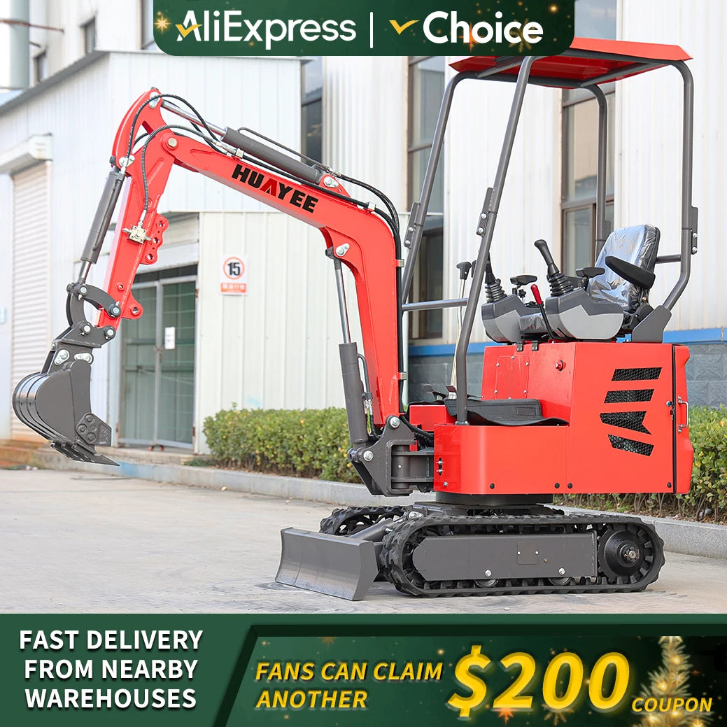 1 Ton Mini Excavator