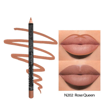 14 Color Nude Matte Lipstick Pencil