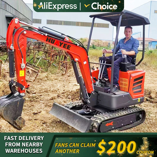 1 Ton Mini Excavator