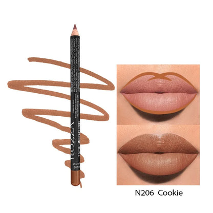 14 Color Nude Matte Lipstick Pencil